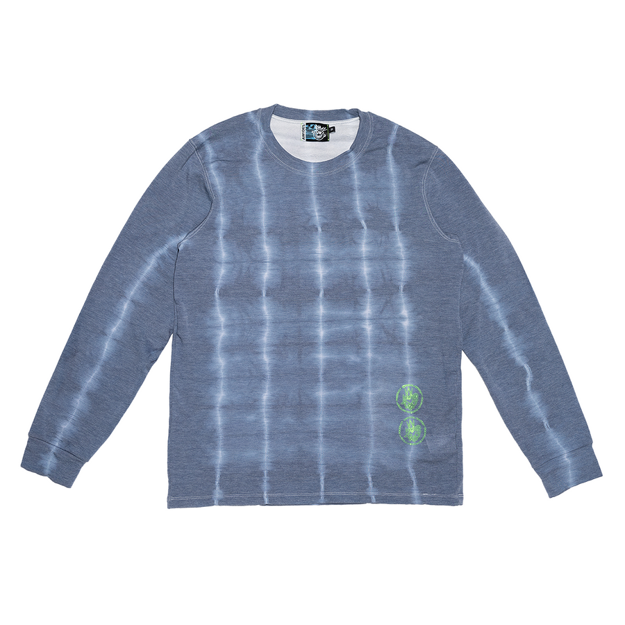 TYE DYE THERMAL CREWNECK
